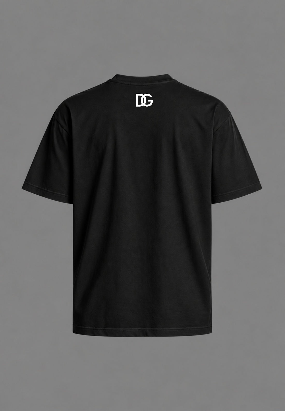 The Angled Monogram Drop-Shoulder Tee