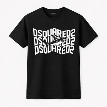 DSQUARED2 Shark-print unisex T-shirt
