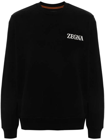 Zegna logo-printed sweatshirt
